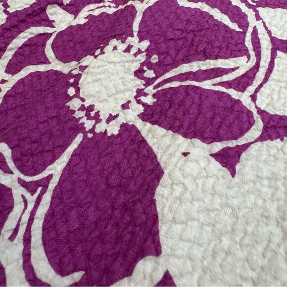 J. Crew Factory Women Strapless Tube Top Floral A Line Summer Dress 2 Pink White - Picture 4 of 15